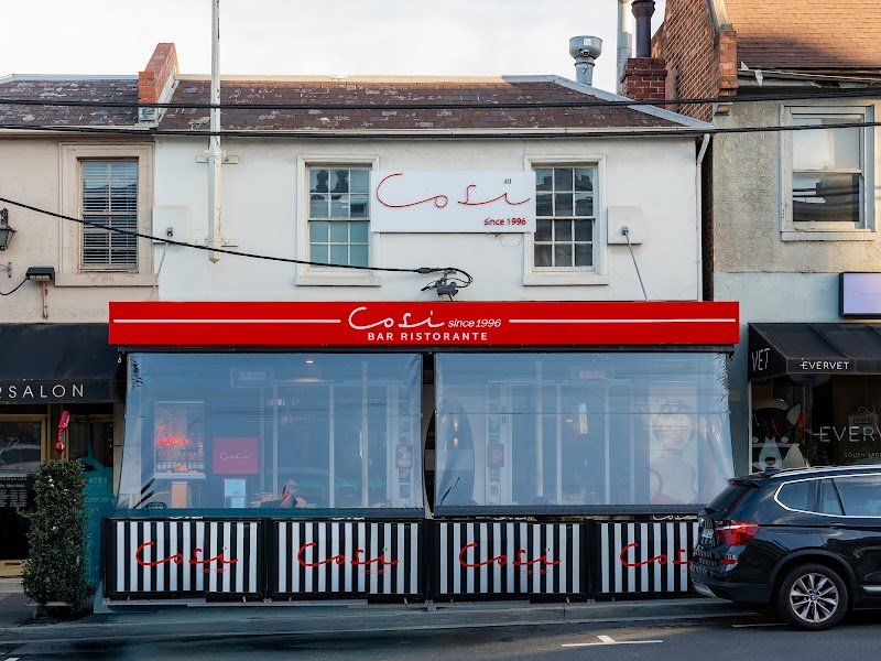 Cosi Bar Ristorante South Yarra - Italian Restaurant Since 1996